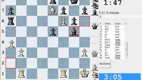 Chess World.net: LIVE Blitz #1571 vs flefel (2079) - English opening (A16) (Chessworld.net)