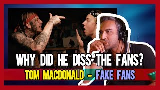 PAKISTANI RAPPER REACTS To Tom MacDonald - Fake Fans (DISS)