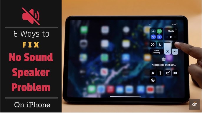 Ipad 2 Speaker Problem - How To Fix The Sound On An Ipad