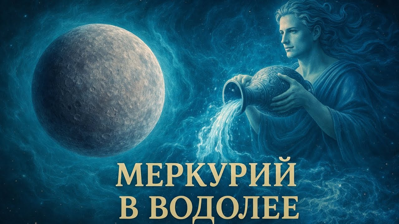 Меркурий в Водолее — Идеи, Свобода, Будущее |Джйотиш