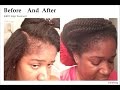 Jamaican Black Castor Oil EDGE TREATMENT| How To Safely ReGrow Your Edges| Hairline| BaldSpot