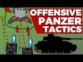 German Panzer Tactics WW2 - Attack