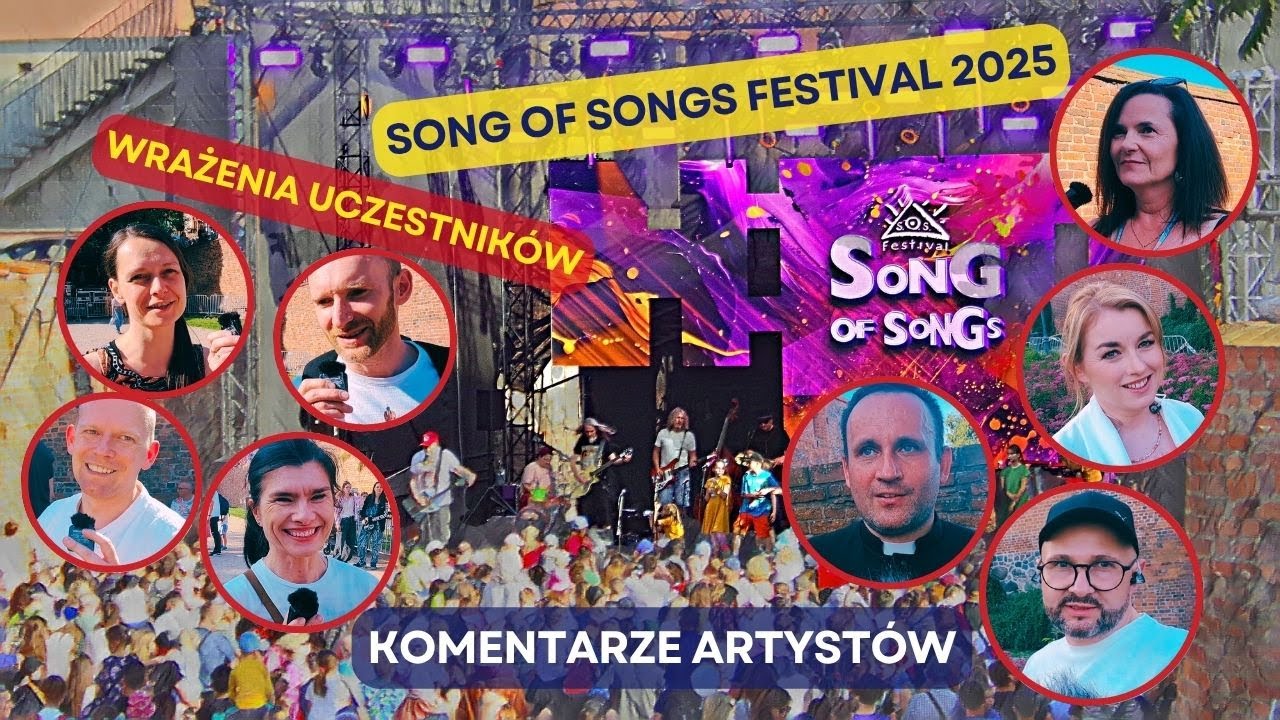 SONG OF SONGS FESTIVAL TORUŃ 2025: ARKA NOEGO, KS. JAKUB BARTCZAK, DEUS MEUS, NIEMAGOTU, LUXTORPEDA