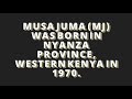 MUSA JUMA - A short biography