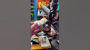 Converting the CrunchLabs Hack Pack robot to fire Nerf darts. Added a mosfet for using more power!