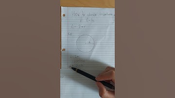 How to Calculate the Circumference of a Circle #shorts