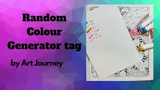 Random Colour Generator Challenge ! Colour and chat #randomcolourgenerator #adultcolouring
