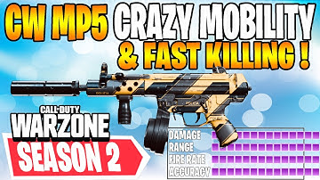 ✅ Warzone Season 2 CW MP5 Build Loadout - BEST CLASS SETUP COD REBIRTH MODERN WARFARE