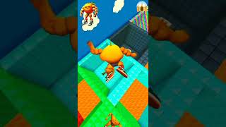 Italian Brainrot vs Squid Game Lava Jump😱✅ #minecraft #brainrot