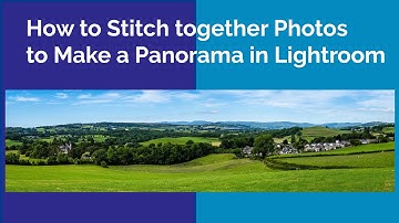 How to Combine Photos to Make a Panorama in LightRoom