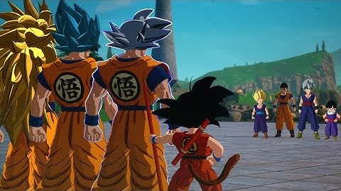 Goku Forms Variations Vs Gohan Forms Variations - Dragon Ball Sparking Zero