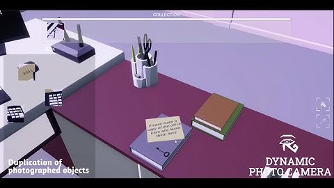 Unity in-game photo | Example of use for detective games | Dynamic Photo Camera System 📸