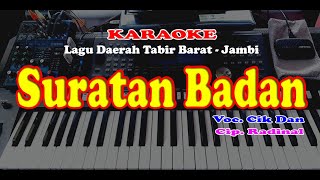 Lagu Daerah Tabir Barat - SURATAN BADAN - Karaoke