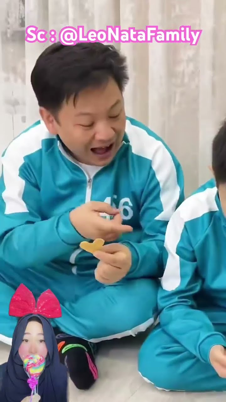 KAKAK JADI PRAJURIT SQUID GAME ⁉️? @LeoNataFamily #shorts #funny #dubbing