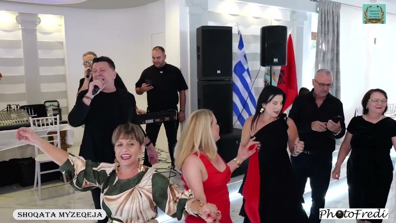 Ylli Baka kendon per Shoqaten Myzeqeja ne Athine me rastin e 81 vjetorit te clirimit te FIERIT