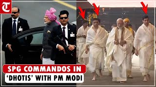 Watch SPG commandos in ‘white dhotis’ with PM Modi at a Guruvayur temple in Kerala screenshot 4