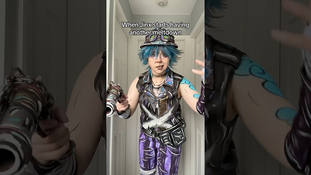 THIS IS A JOKE 🥺 #arcane #arcanecosplay #arcanememe #memes #funny #ishacosplay #jinx #shameless