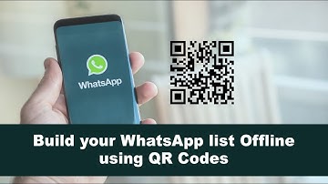 How to use WhatsApp QR Codes to build your list and get signups at your local business
