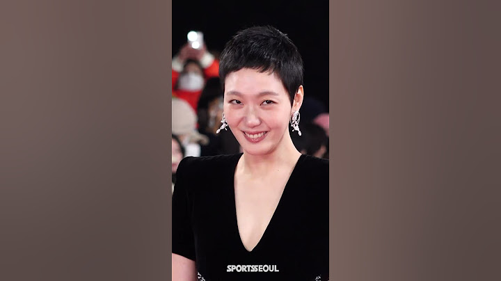 김고은, 드레스에 숏컷 어떤가요~? #청룡영화상