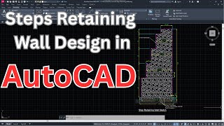 AutoCAD Beginners: Design Retaining Walls LIKE A PRO – Easy Step-by-Step Guide