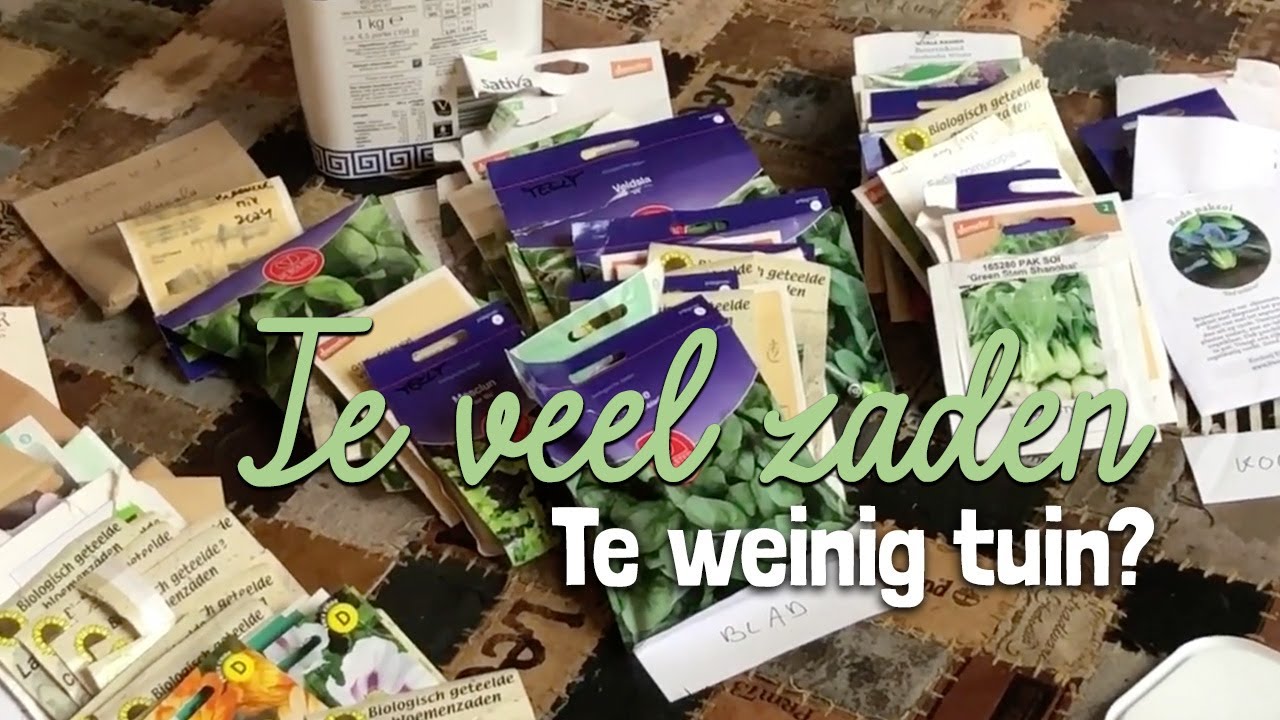 Stadstuinieren - Te veel zaden, te weinig tuin?