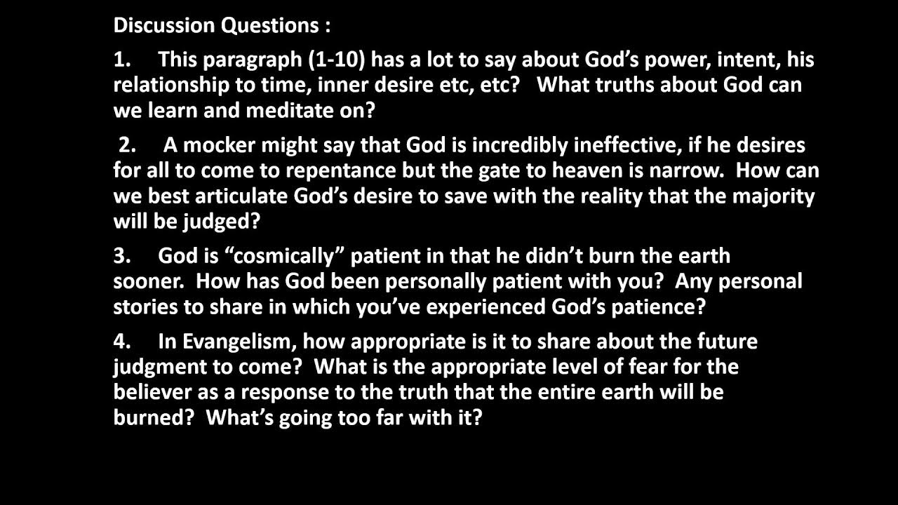 berean-community-church-wednesday-night-bible-study-2-peter-3-7-10