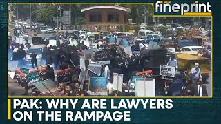 Pakistan: Lawyers & Police clash in Lahore  | Latest News | WION Fineprint