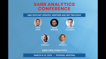 2024 SABR Analytics: MLB Statcast Updates: Weather and Bat Tracking