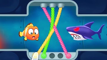 Save The Fish Game MAX LEVEL - Fishdom New Update Game Ios Android - Gameplay Walkthrough