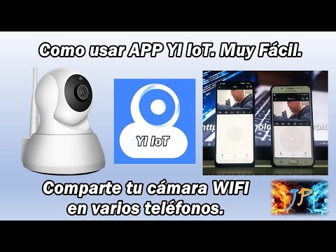 Camara De Seguridad Yi Iot Wifi Ip 1080p 5 Antenas