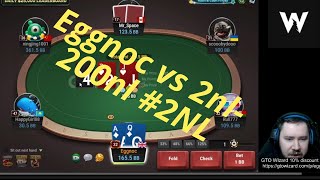 Eggnoc vs 2NL (2NL- 200NL) on GG and PokerStars Micro-Mid Stakes Poker WARNING extreme OVER BLUFFING