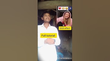 Tutorial Surprise 2025 🥰😍🤩#tutorialfilter#tutorialyoutube#filter #2025shorts#viralshorts