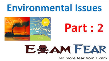 Biology Environmental Issues part 2 (Air pollution causes & effect) class 12 XII