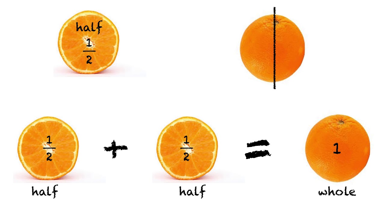 What Is Half?  Fractions For Year 1