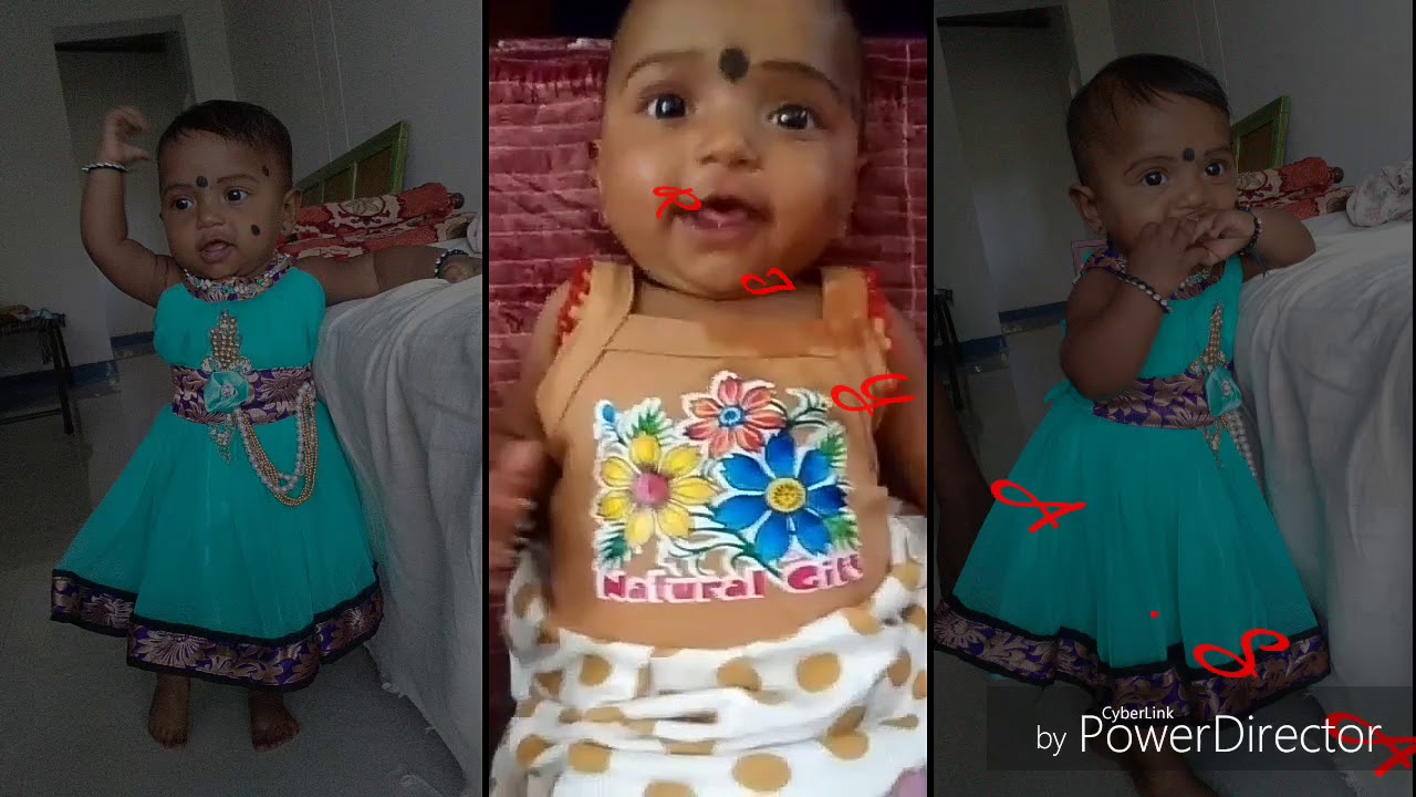 Chinni thalli song by Riya || age 150 days