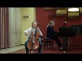 Capture de la vidéo 1. K. Saint-Saens - Allegro Appasionato 2. D. Shostakovich - Romance, Lidia Arbatskaya, 10 Y. O.