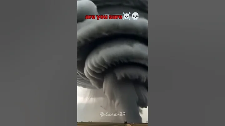 THE BIGGEST TORNADO☠️💀 #trollface #edit #shorts