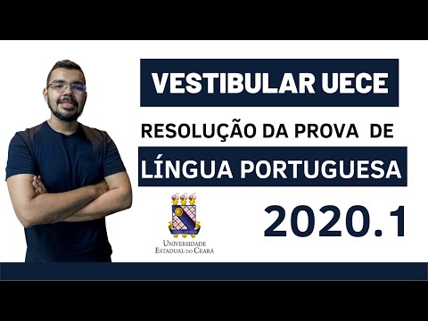 UECE - Língua Portuguesa - 2020.1- prova geral