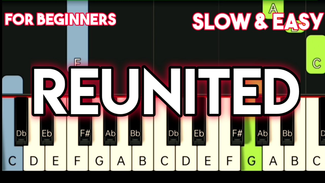 PEACHES & HERB REUNITED SLOW & EASY PIANO TUTORIAL YouTube