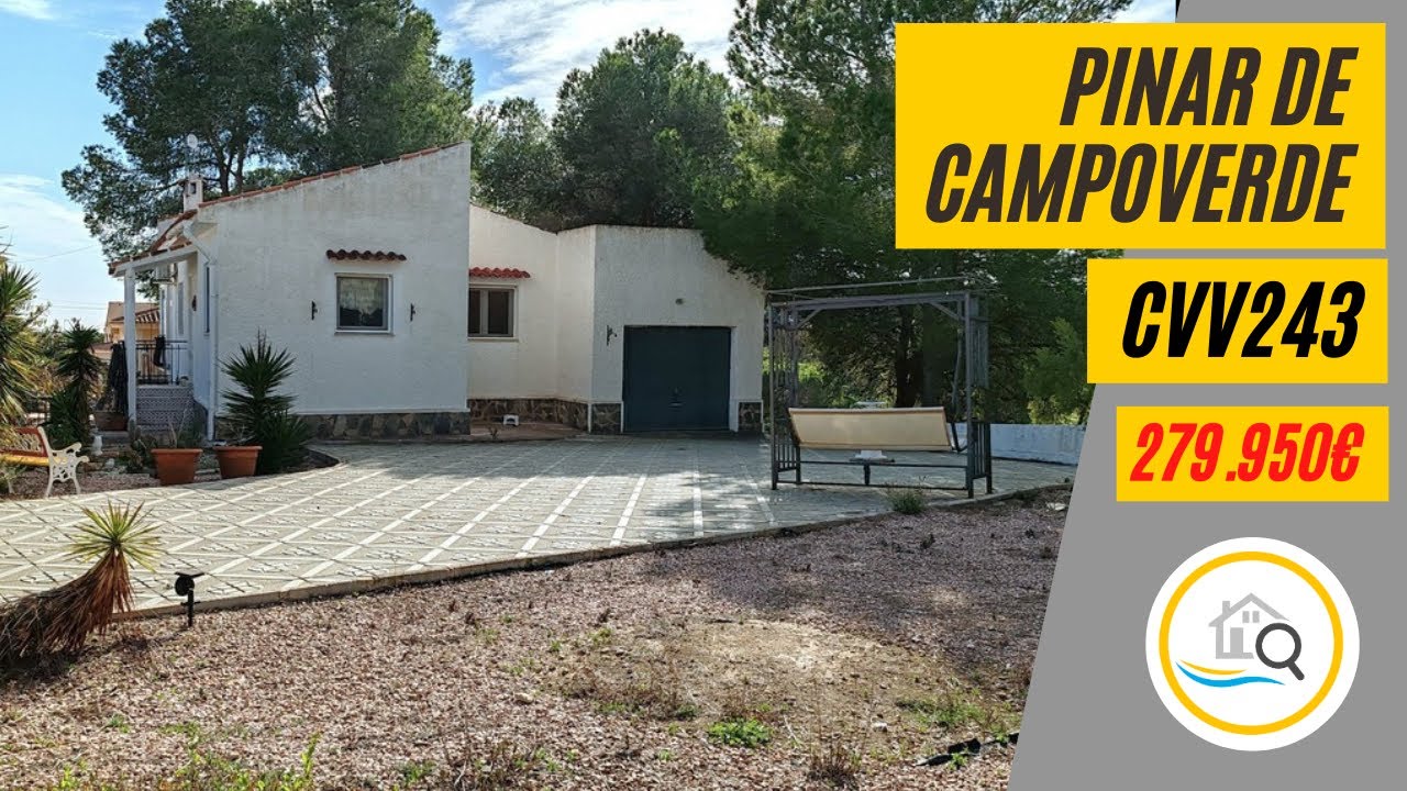 CVV243 Detached 2 beds 2 baths with Garage for sale Pinar de Campoverde Costa Blanca Alicante Spain