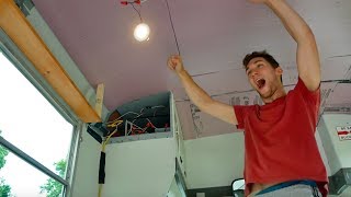 Bus Conversion - Starting to Look Like Home