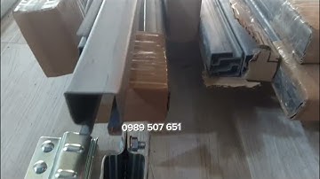 Ray c cầu trục 30x40, ray c cau truc han quoc, 30x40, thanh ray c 30x40 va phu kien, ray c 30x40 re