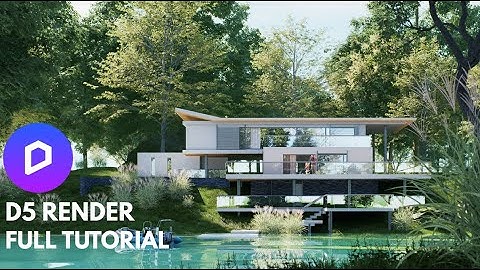 3ds Max + D5 Render Malayalam Tutorial | Exterior Rendering for Beginners