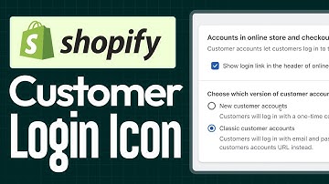 How To Add Customer Account Login Icon In Shopify (2025)