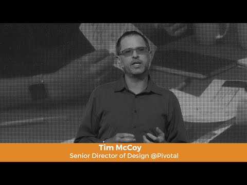 Tim McCoy, Senior Director of Design, Pivotal: The Importance of Design in an Agile Environment thumbnail