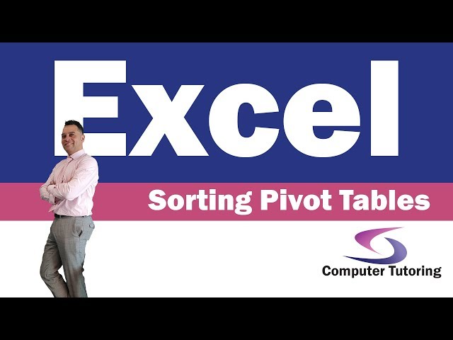 Sorting Pivot Tables in Excel by Value