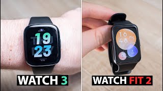 🔥 Redmi Watch 3 vs Huawei Watch Fit 2 COMPARATIVA en ESPAÑOL ⌚️ ¿Cuál es MEJOR?