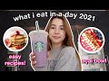 what i eat in a day 2021 *while quarantined + realistic*