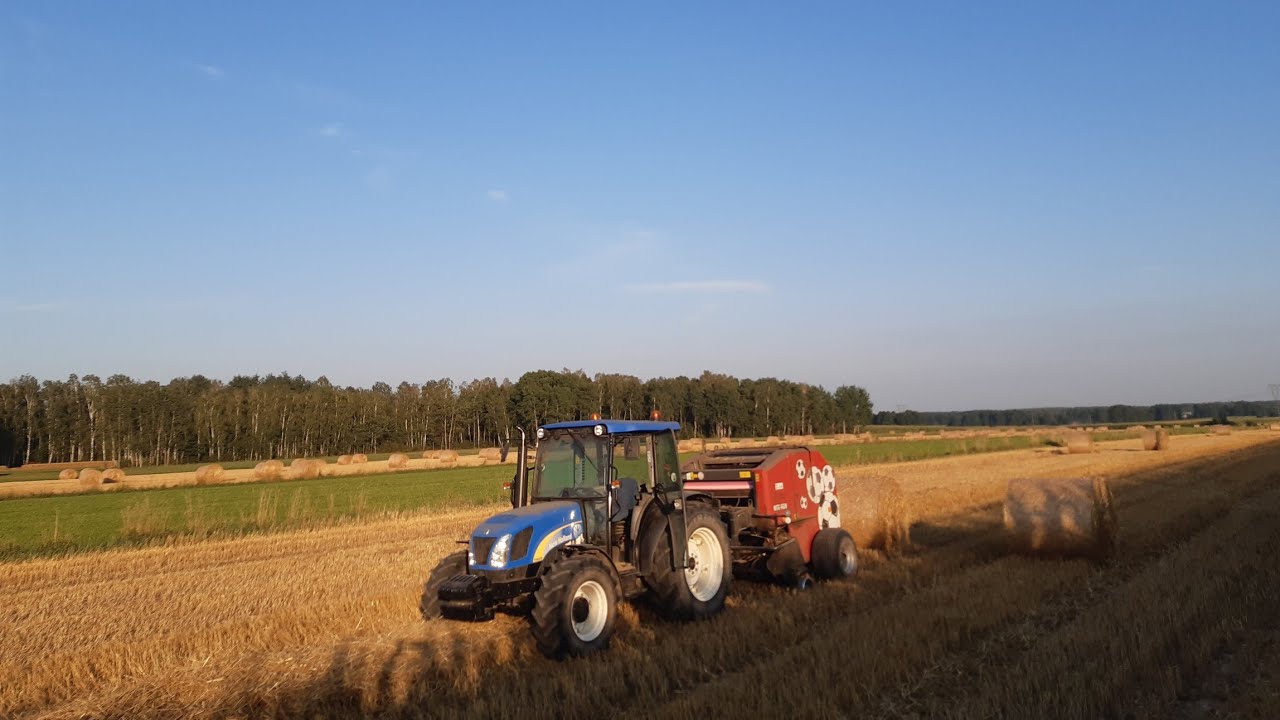 A on co, prasuje słomę sokółką Metal Fach w południe?😁 Żniwa 2022 vlog.