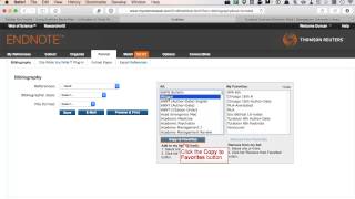 EndNote Web Footnotes in Word for Mac